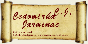 Čedomirka Jarminac vizit kartica